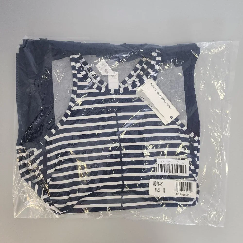 new balance x j.crew - tennis skirt  blue & white [size m] [NewWithTags] - Picture 6 of 13